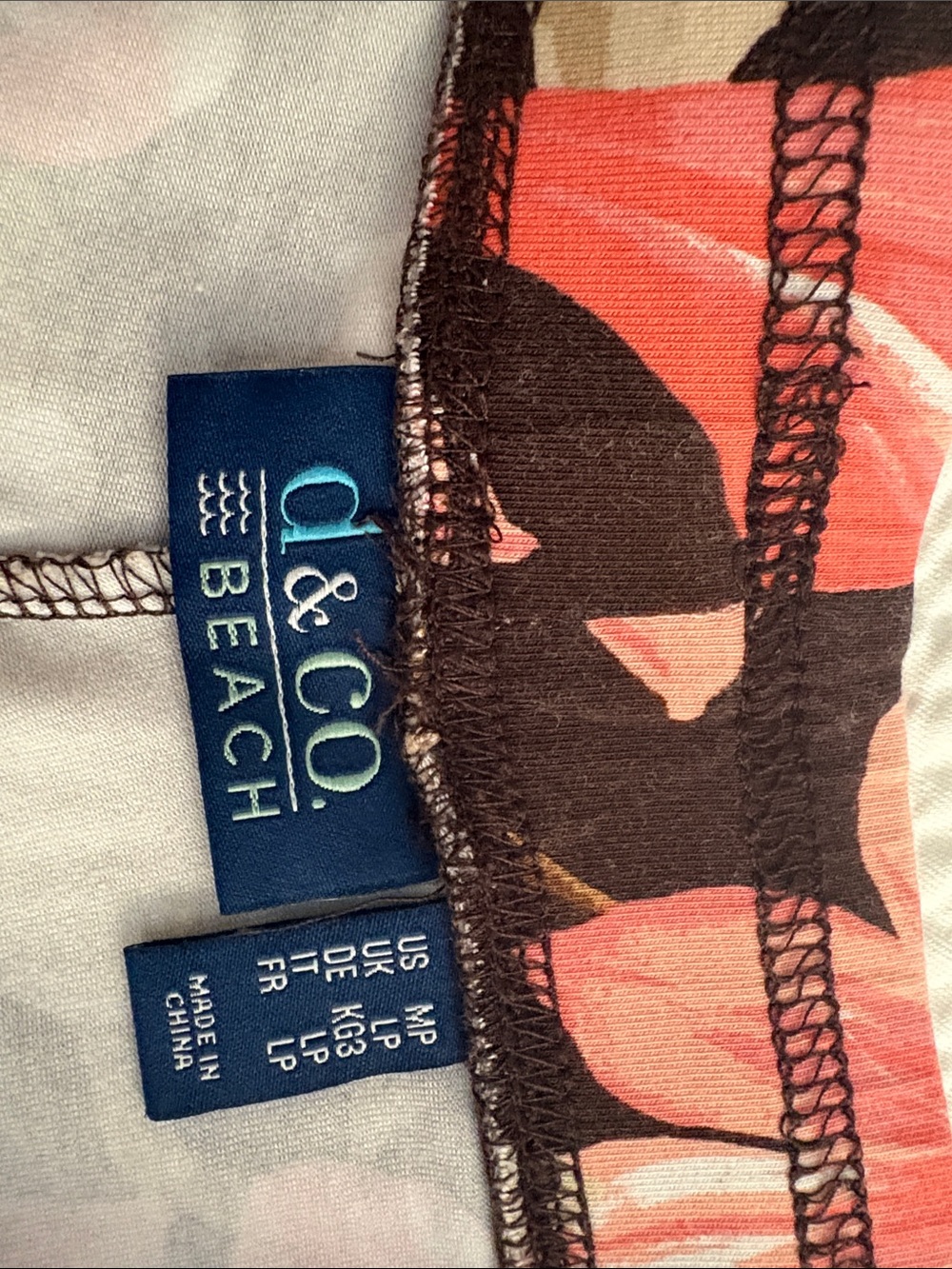 d&co beach wide leg ankle pants MP denim & co - Picture 6 of 9